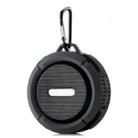 C6 Outdoor Waterproof Bluetooth Speaker with Suction, Support Hands-free Calling(Black) - 1