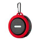 C6 Outdoor Waterproof Bluetooth Speaker with Suction, Support Hands-free Calling(Red) - 1