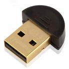 Micro Bluetooth 4.0 + EDR USB Adapter, Support Voice Data (Transmission Distance: 30m)(Black) - 1