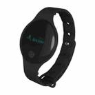 TLW08 0.66 inch OLED Display Bluetooth 4.0 Smart Bracelet , Support Pedometer / Call Reminder / Sleep Tracking / Touch Function, Compatible with iOS and Android System(Black) - 1