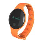 TLW08 0.66 inch OLED Display Bluetooth 4.0 Smart Bracelet , Support Pedometer / Call Reminder / Sleep Tracking / Touch Function, Compatible with iOS and Android System(Orange) - 1