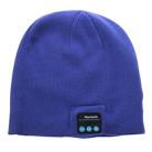 Knitted Bluetooth Headset Warm Winter Hat with Mic for Boy & Girl & Adults(Blue) - 2