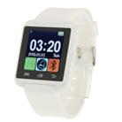 U80 Bluetooth Health Smart Watch 1.5 inch LCD Screen for Android Mobile Phone, Support Phone Call / Music / Pedometer / Sleep Monitor / Anti-lost(White) - 1