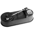 Ezcap613 Mini USB Turntable Turn Plate Vinyl LP to MP3 USB Flash-drive Hot Swapping Converter(Black) - 3