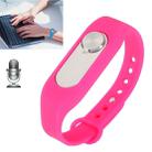 Wearable Wristband 4GB Digital Voice Recorder Wrist Watch, One Button Long Time Recording(Magenta) - 1