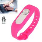 WR-06 Wearable Wristband 8GB Digital Voice Recorder Wrist Watch, One Button Long Time Recording(Magenta) - 1