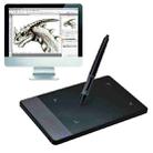 HUION 420 Portable Smart 4.0 x 2.23 inch 4000LPI Stylus Digital Tablet Signature Board with Digital Pen - 1