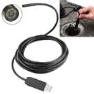 0.3MP Waterproof USB Endoscope Snake Tube Inspection Camera with 6 LED for Parts of OTG Function Android Mobile Phone, Length: 2m, Lens Diameter: 7mm(Black) - 1