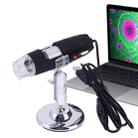 2.0 Mega Pixels 800X USB Digital Microscope with 8 LED White Light / Holder(Black) - 1