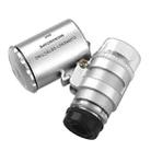Special Microscope 60X Currency Detecting with LED Microscope, For iPhone 5(Silver) - 2