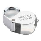 Mini Portable 30X Jewelry Magnifier(Silver) - 2