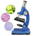 10X-45X Digital Biological Microscope Set for Children(Blue) - 1