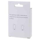 50 PCS Exquisite Carton Packaging for 8pin USB Data Cable(White) - 3