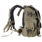 Yadanli Dual Shoulders Backpack Digital Camera Bag(Army Green) - 3