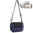 Portable Travel Case Digital Camera Bag with Strap(Dark Blue) - 1