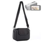 Portable Travel Case Digital Camera Bag with Strap(Black) - 1