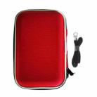 Universal Bag for Digital Camera, GPS, NDS, NDS Lite, Size: 135x80x25mm(Red) - 3