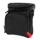 Universal Mini Digital Cloth Camera Bag with Strap, Size: 115 x 105 x 155mm(Black) - 1