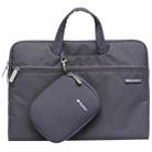 GEARMAX 13.3 inch Fashion Design Lash Handbag, Canvas Tablet Case for Laptop (GM3910)(Grey) - 1