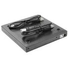 USB 2.0 Universal Notebook External 12.7mm CD/DVD SATA Port Optical Drive Box Kit(Black) - 2