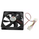 120mm 4-pin Cooling Fan with Dual Connectors (12025 4-pin) - 1