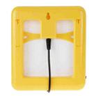 12V 2W Portable Solar Panel with Holder Frame, 5.5 x 2.1mm Port(Yellow) - 3