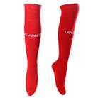 Overknee Stocking Football Sport Socks (Red) - 1