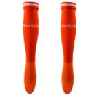 Towel Bottom Material Overknee Stocking Football Sport Socks (Orange) - 1