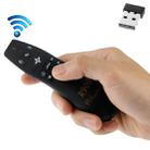 2.4G Wireless Presenter Laser Pointer Fly Mouse Rii Professional Air Mouse R900 for HTPC / Android TV BOX / PS3 / XBOX360 / Tablet PC (K14 R900)(Black) - 1