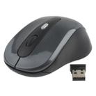 2.4GHz Wireless Optical Mouse with USB Receiver, Plug and Play, Working Distance up to 10 Meters (Grey) - 1