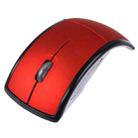 Wireless 2.4GHz 800-1200-1600dpi Snap-in Transceiver Folding Wireless Optical Mouse / Mice(Red) - 3