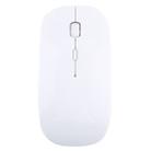 2.4GHz Wireless Ultra-thin Laser Optical Mouse with USB Mini Receiver, Plug and Play(White) - 6