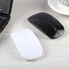 2.4GHz Wireless Ultra-thin Laser Optical Mouse with USB Mini Receiver, Plug and Play(White) - 9