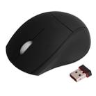 2.4GHz Wireless Mini Optical Mouse with USB Mini Receiver, Plug and Play, Working Distance up to 10 Meters (Black) - 1