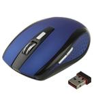 2.4 GHz 800~1600 DPI Wireless 6D Optical Mouse with USB Mini Receiver, Plug and Play, Working Distance up to 10 Meters (Blue) - 1