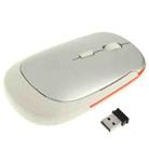 2.4GHz Wireless Ultra-thin Mouse(Silver) - 1