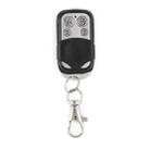 315MHz Metal Wireless Learning Code 4 Keys Remote Control (Black + Silver) - 1