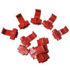 100pcs Cable Clip, Adapt to Line Diameter: 0.3-0.7mm(Red) - 4