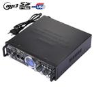 AK-901 Stereo Audio Karaoke Power Amplifier with Remote Control, Support SD Card / USB Flash Disk(Black) - 1