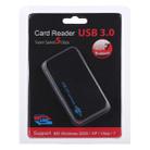 USB 3.0 Card Reader, Super Speed 5Gbps, Support CF / SD / TF / M2 / XD / MS Card, Plastic Shell - 5