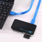 USB 3.0 Card Reader, Super Speed 5Gbps, Support CF / SD / TF / M2 / XD / MS Card, Plastic Shell - 7