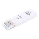 2 in 1 USB 3.0 Card Reader, Super Speed 5Gbps, Support SD Card / TF Card(White) - 4
