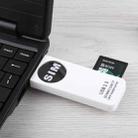 USB Universal Card Reader, Support SD / MMC /SIM / TF Card(White) - 5