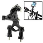 Bike Bicycle Camera Handlebar Bar Mount Holder with 3 Way Pivot Arm for GoPro Hero11 Black / HERO10 Black /9 Black /8 Black /7 /6 /5 /5 Session /4 Session /4 /3+ /3 /2 /1, DJI Osmo Action and Other Action Cameras(Black) - 2