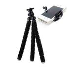 Flexible Octopus Bubble Tripod Holder Stand Mount for Mobile Phone / Digital Camera(Black) - 1