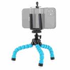 Flexible Octopus Bubble Tripod Holder Stand Mount for Mobile Phone / Digital Camera(Blue) - 1