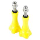 2 PCS TMC HR171 Plastic 5.5cm Thumb Screw for GoPro HERO11 Black/HERO10 Black / HERO9 Black / HERO8 Black / 7 / 6 / 5 / 5 Session / 4 Session / 4 / 3+ / 3 / 2(Yellow) - 3