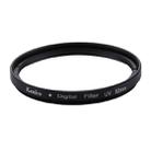 52mm Digital Camera Aluminum Alloy Frame Lens UV Filter(Black) - 2