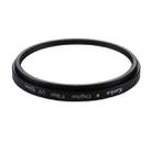 52mm Digital Camera Aluminum Alloy Frame Lens UV Filter(Black) - 3