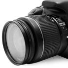 52mm Digital Camera Aluminum Alloy Frame Lens UV Filter(Black) - 5
